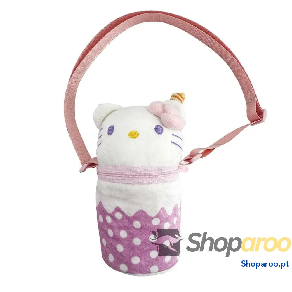 Mala a Tiracolo Hello Kitty Cor de Rosa 8 x 18 x 8 cm