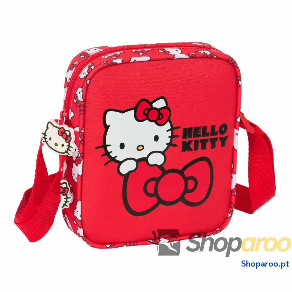 Mala a Tiracolo Hello Kitty Iconic Vermelho 16 x 18 x 4 cm