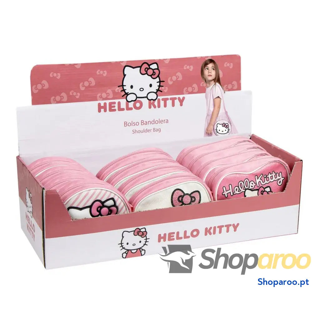 Mala a Tiracolo Hello Kitty Multicolor 50,0 x 15,0 x 20,0 cm