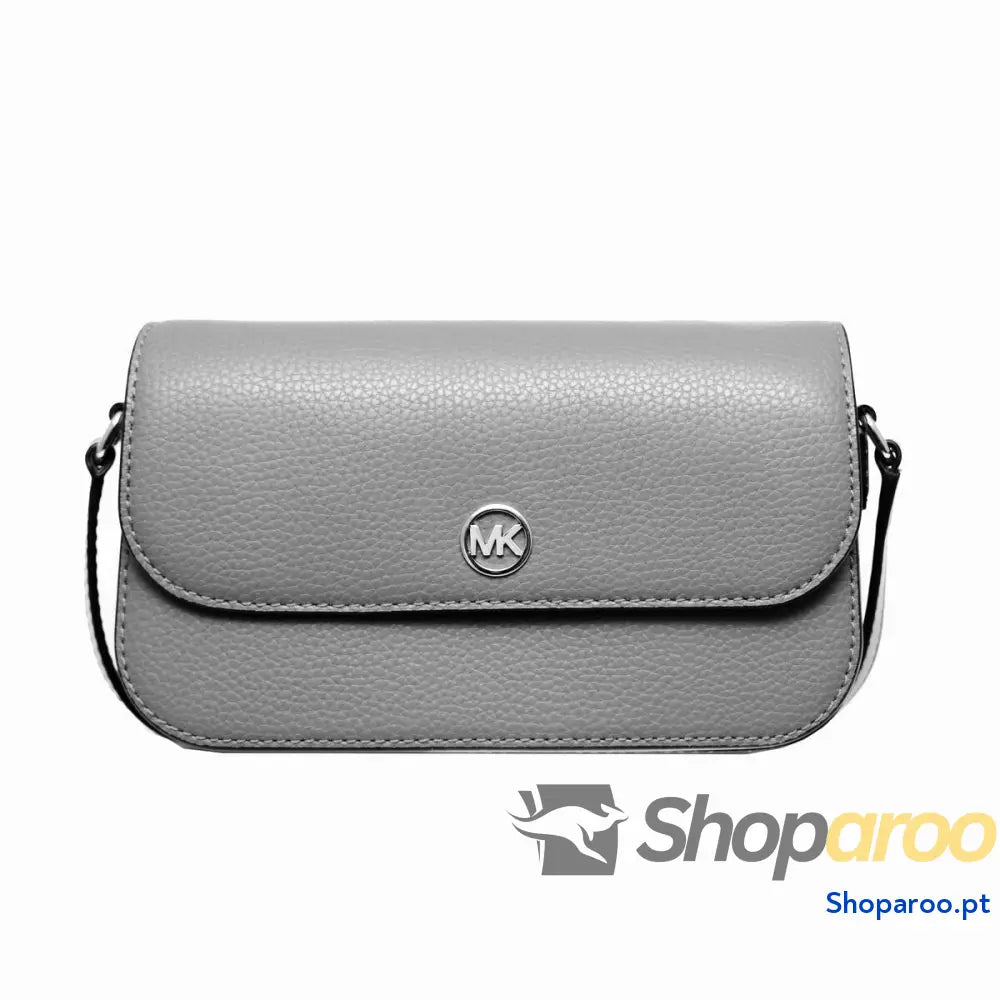Mala a Tiracolo Michael Kors 35F4STVC1L-PEARL-GREY Cinzento 21 x 12 x 5 cm