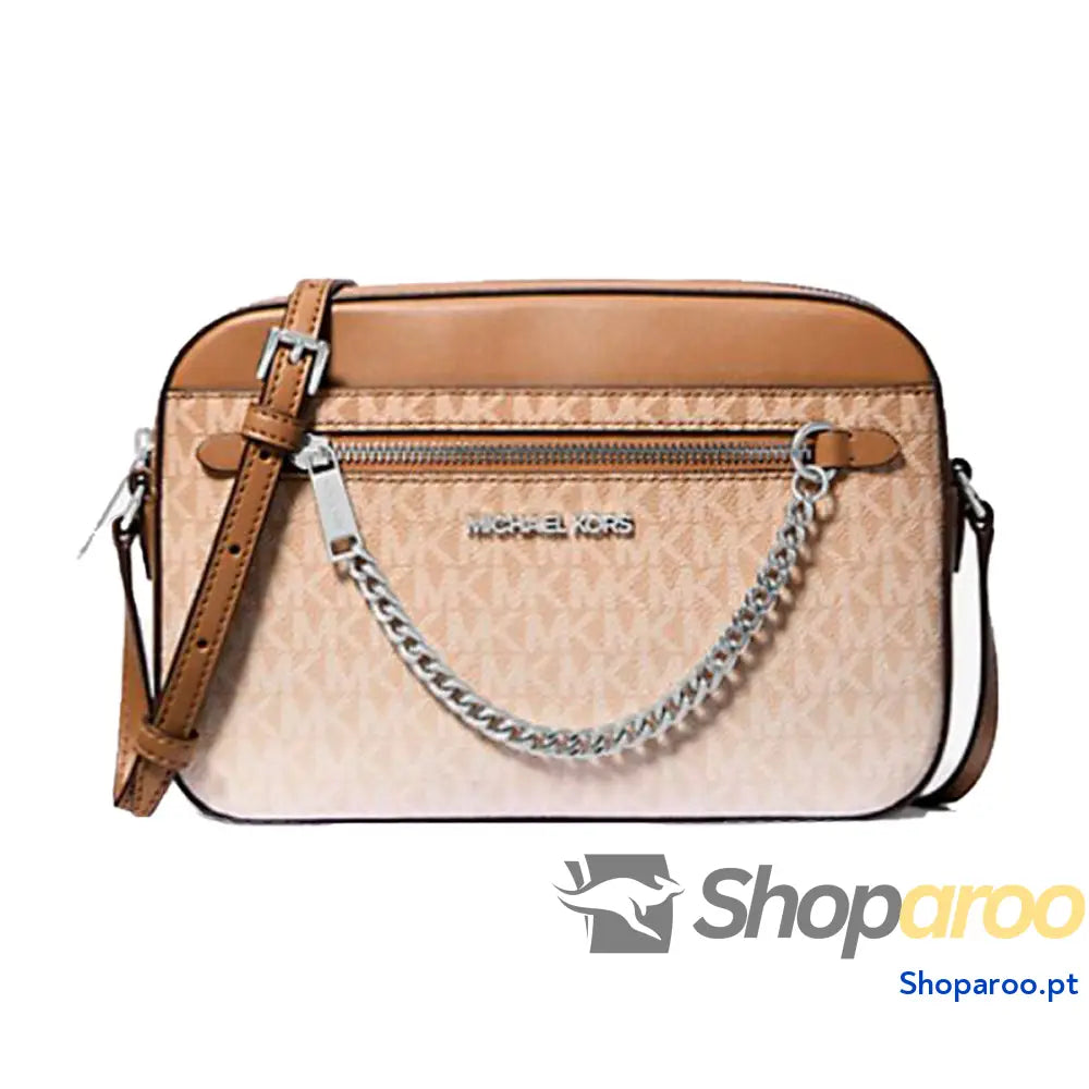 Mala a Tiracolo Michael Kors 35R5STTC9V-HUSK Castanho 25 x 16 x 6 cm
