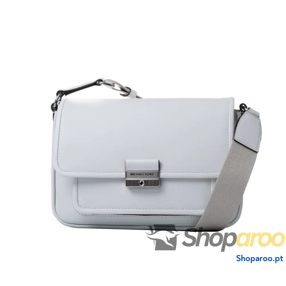 Mala a Tiracolo Michael Kors Bradshaw Branco 24 x 17 x 5 cm