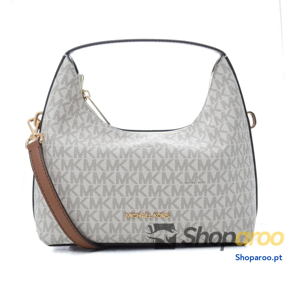 Mala a Tiracolo Michael Kors Ember Bege 21 x 12 x 7 cm