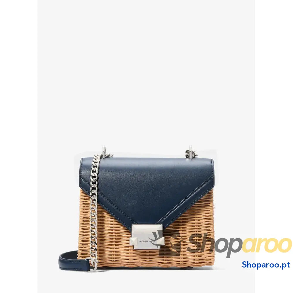 Mala a Tiracolo Michael Kors WHITNEY-NAVY Azul 21 x 18 x 7 cm