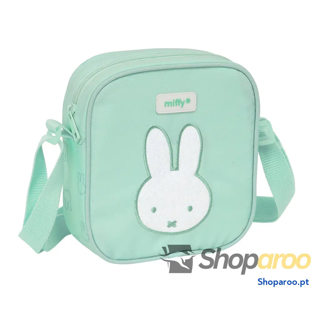 Mala a Tiracolo Miffy Menta Menta 16 x 18 x 4 cm
