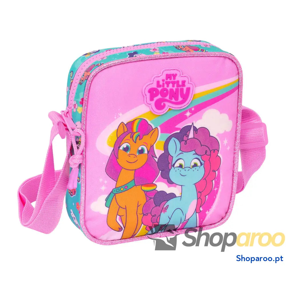 Mala a Tiracolo My Little Pony Magic Cor de Rosa Turquesa 16 x 18 x 4 cm