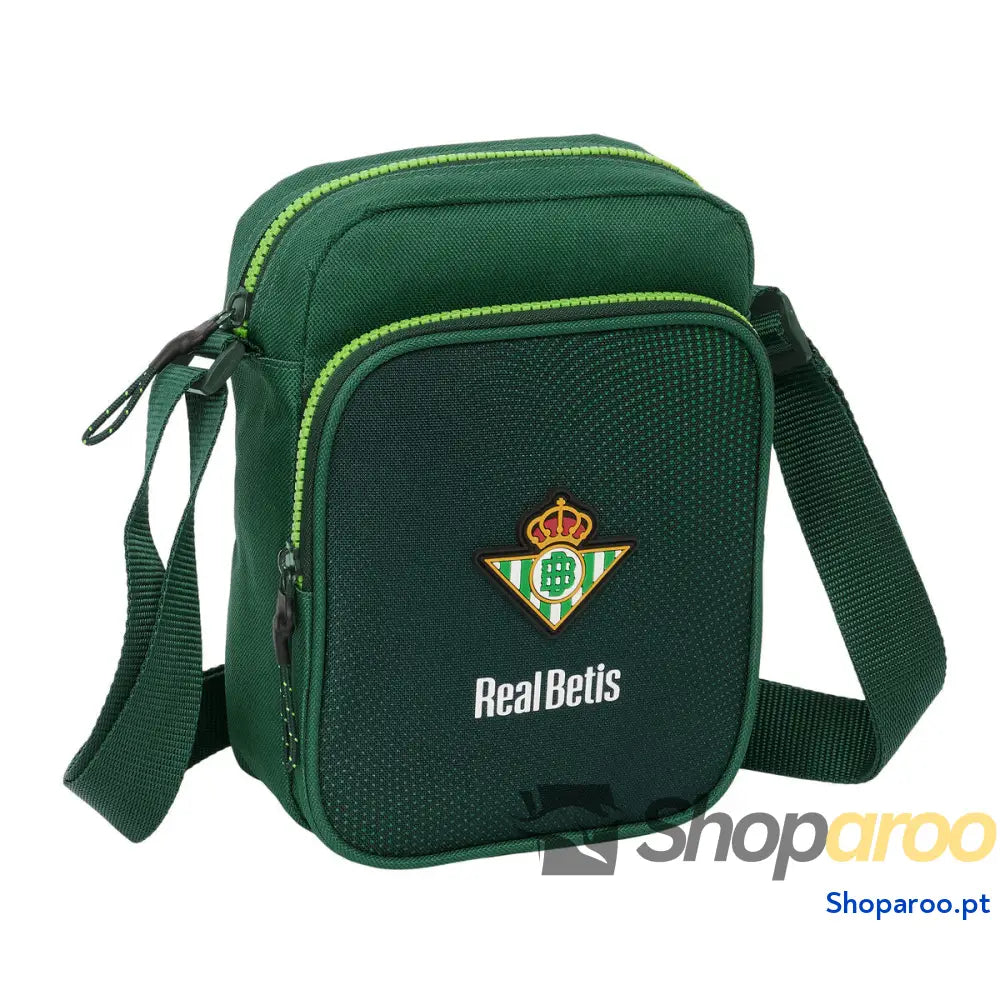 Mala a Tiracolo Real Betis Balompié Verde 16 x 22 x 6 cm