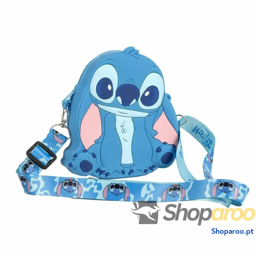 Mala a Tiracolo Stitch Azul
