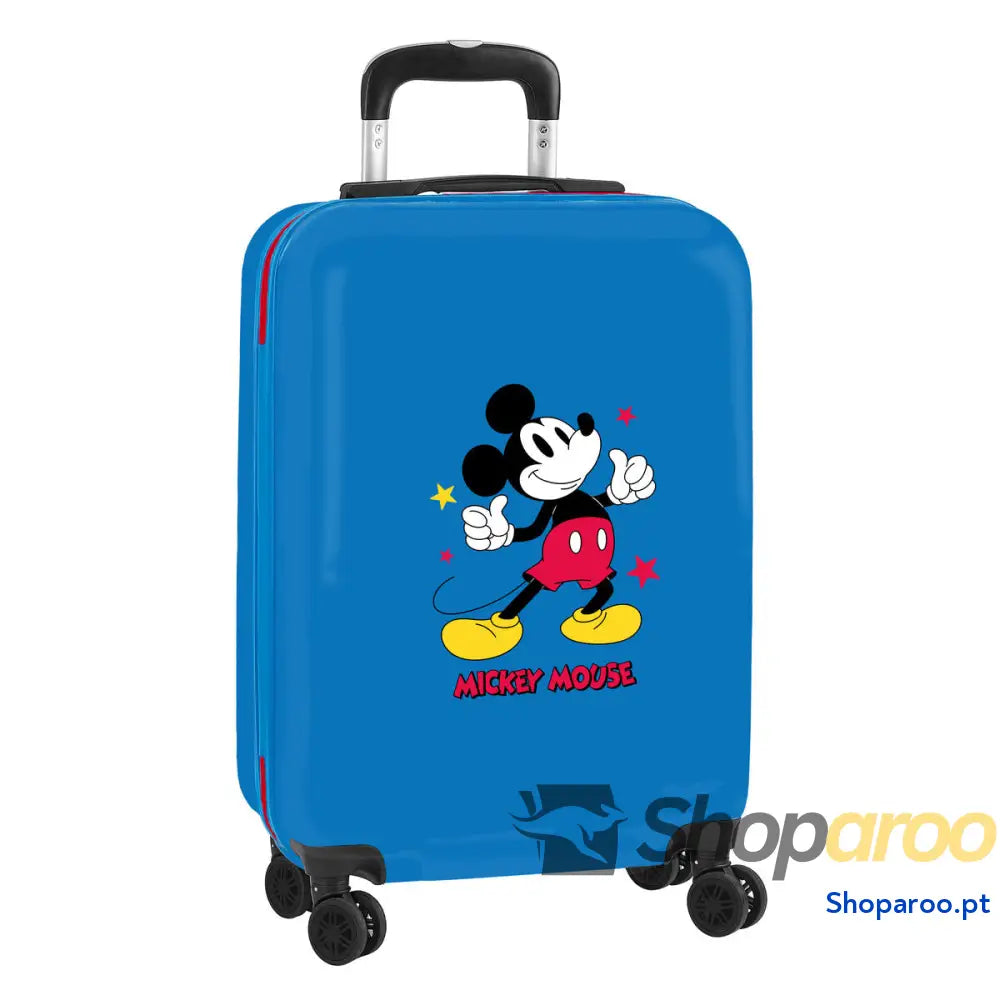 Mala de Cabine Mickey Mouse Only One Azul Marinho 20'' 34,5 x 55 x 20 cm