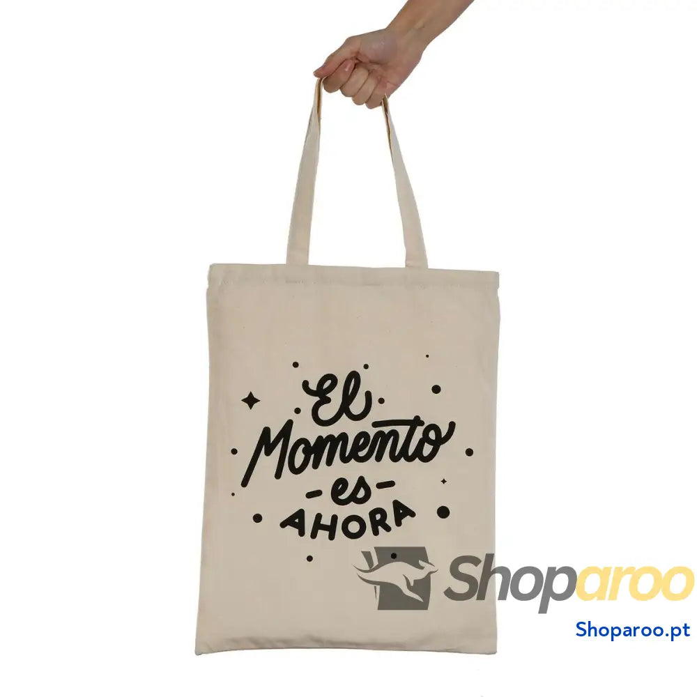 Mala de Compras Versa El momento es ahora Poliéster 36 x 48 x 36 cm