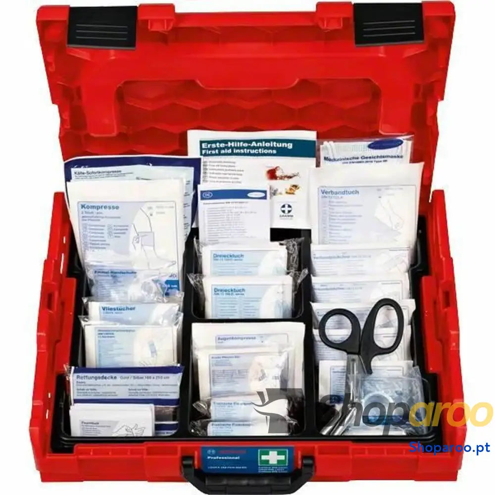 Mala de Primeiros Socorros BOSCH Lboxx 102 - 1600A02X2R Vermelho