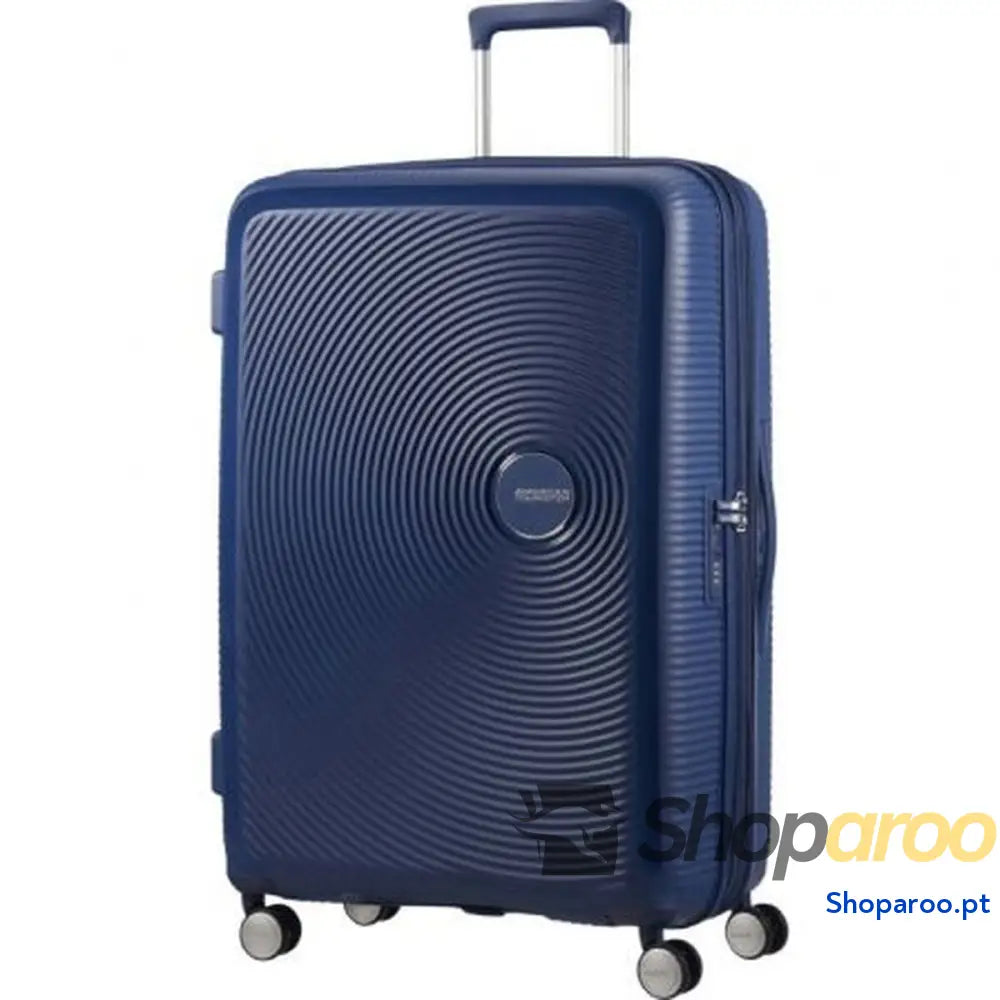 Mala Grande American Tourister SoundBox Spinner Azul 110 L 77 x 51,5 x 32,5 cm