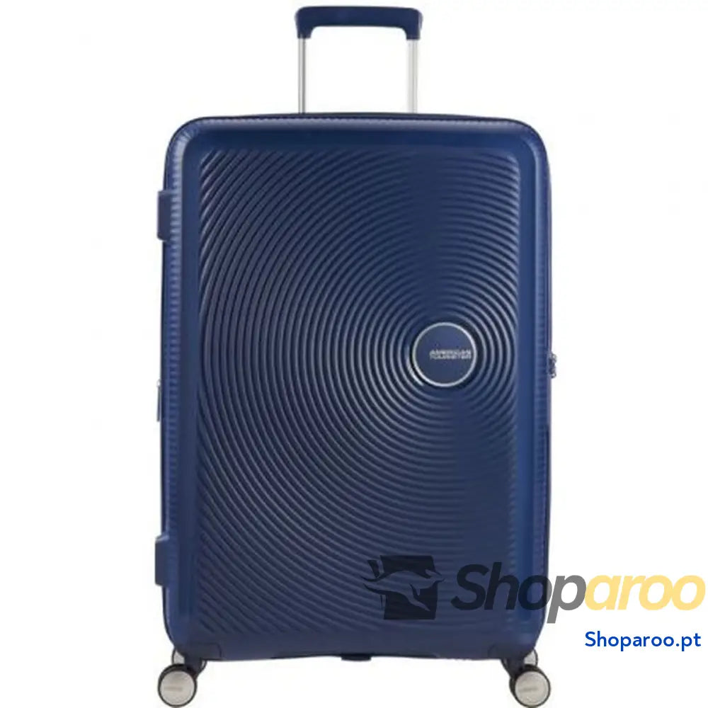 Mala Média American Tourister SoundBox Spinner Azul 81 L 67 x 46,5 x 29 cm
