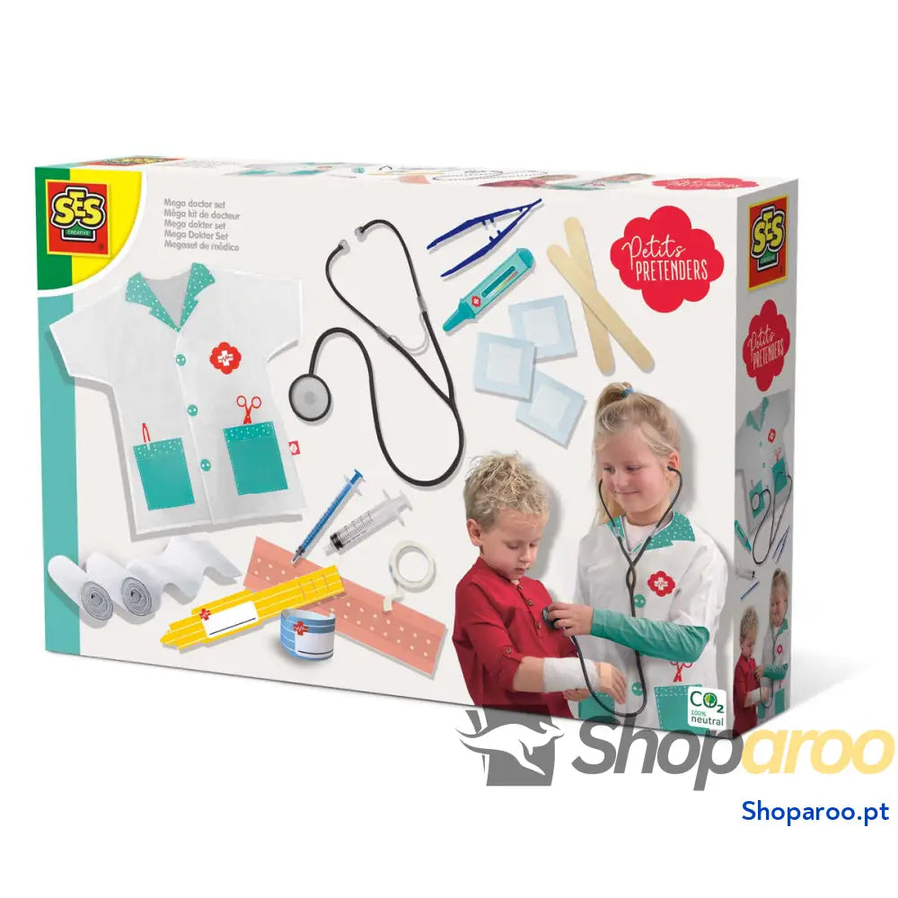 Mala Médica de Brincar com Acessórios SES Creative Mega Set
