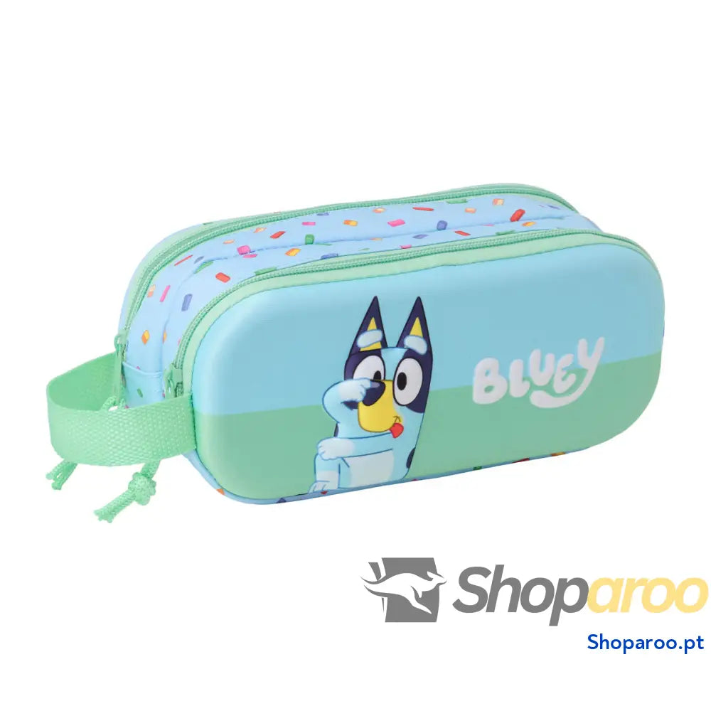 Malas para tudo duplas Bluey Azul 21 x 8 x 6 cm