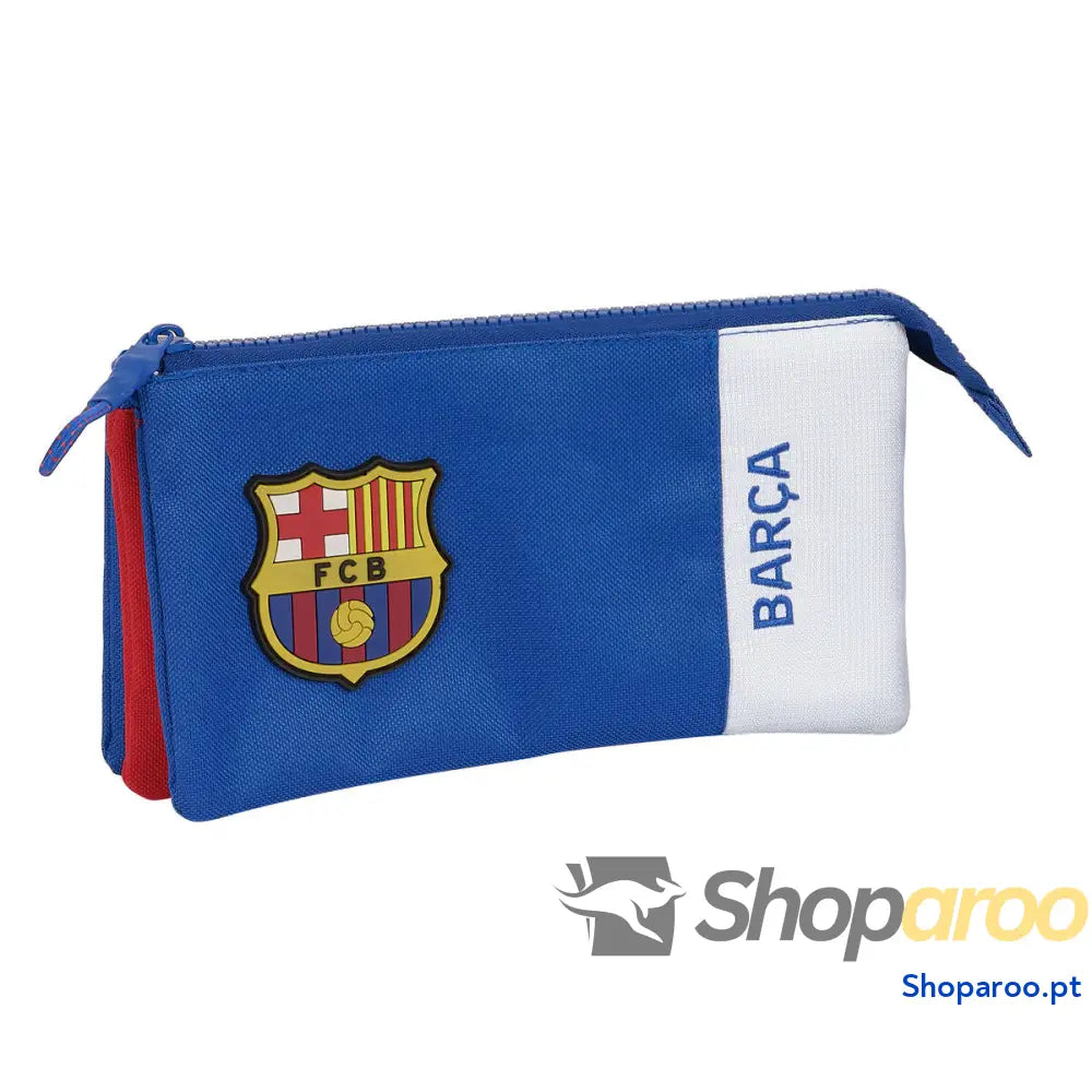 Malas para tudo duplas F.C. Barcelona Azul Grená 22 x 12 x 3 cm