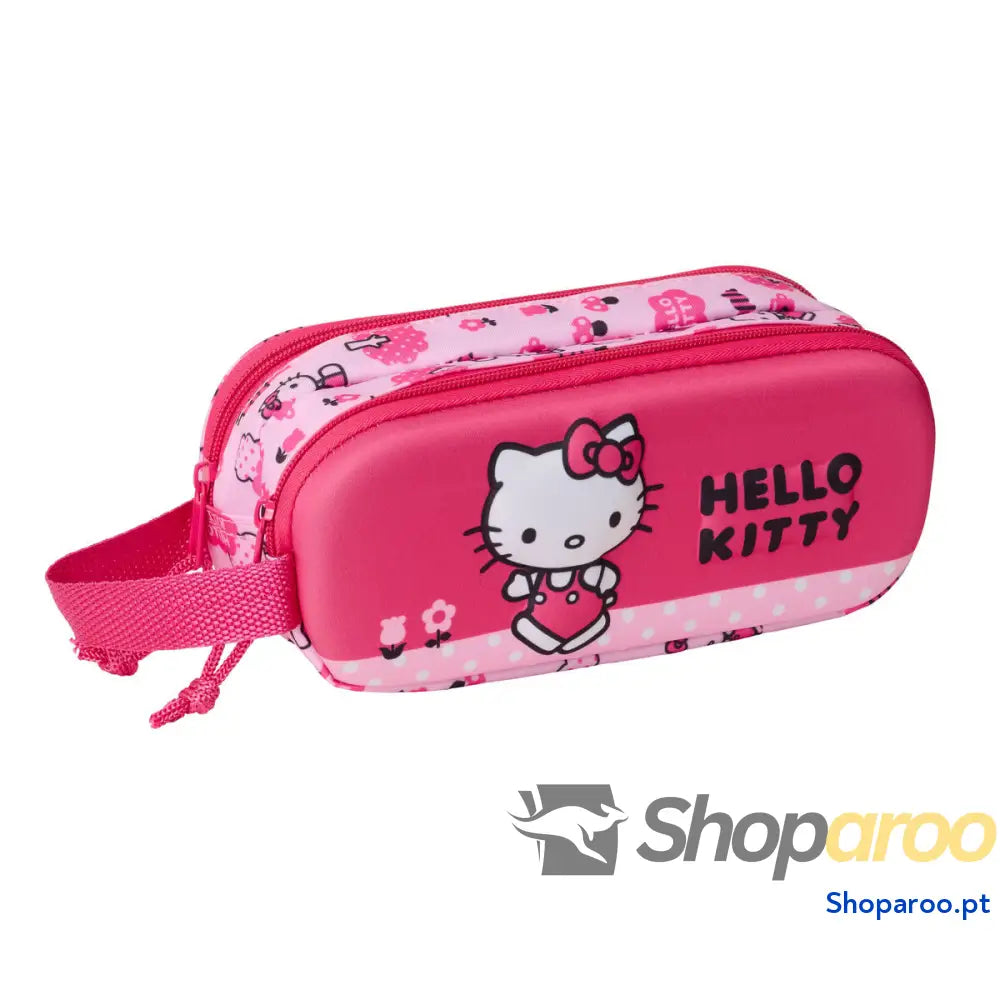 Malas para tudo duplas Hello Kitty Cor de Rosa 21 x 8 x 6 cm