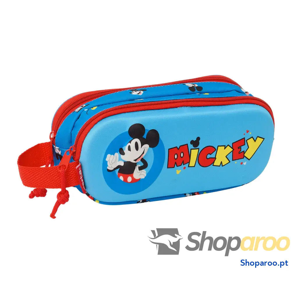 Malas para tudo duplas Mickey Mouse Clubhouse Azul 21 x 8 x 6 cm 3D