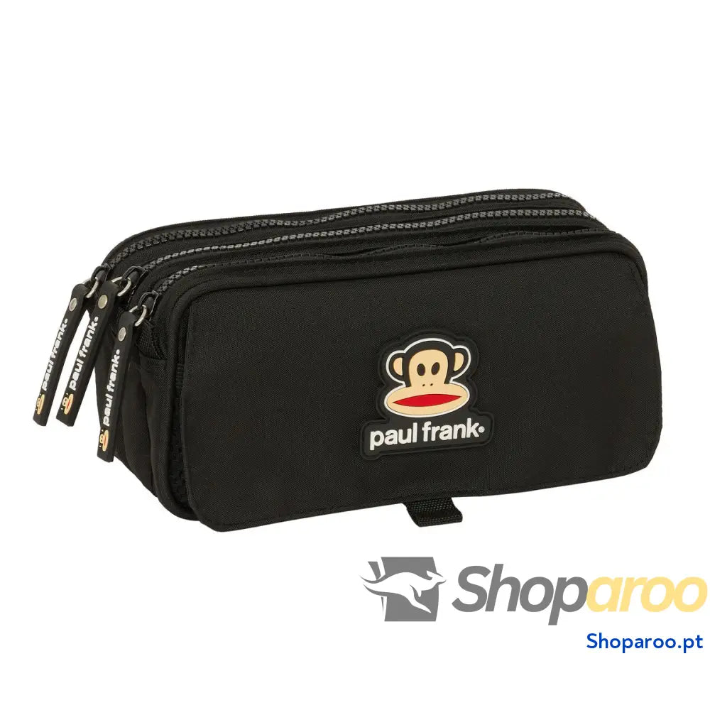 Malas para tudo duplas Paul Frank Join the fun Preto 21,5 x 10 x 8 cm