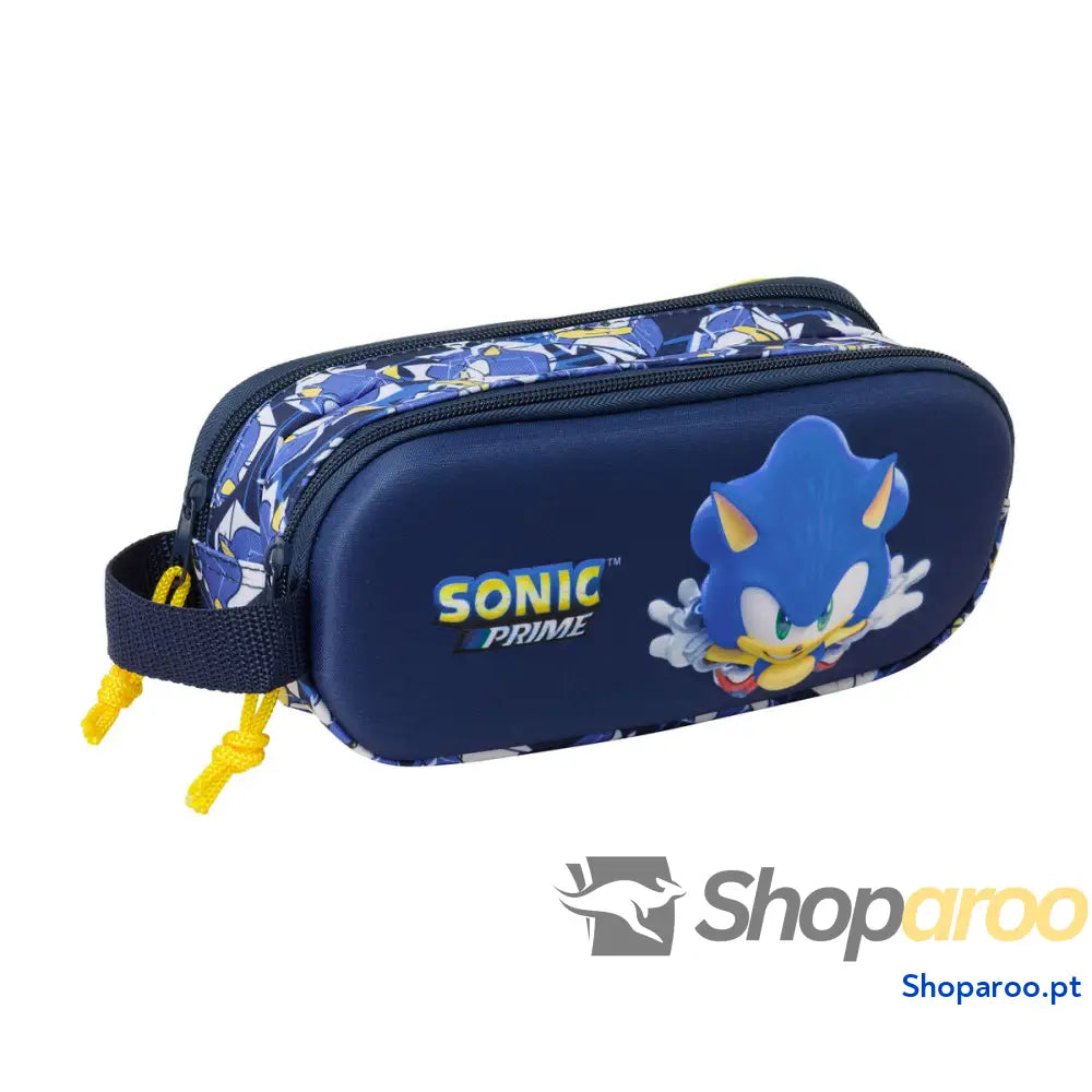 Malas para tudo duplas Sonic City Azul 21 x 8 x 6 cm 3D