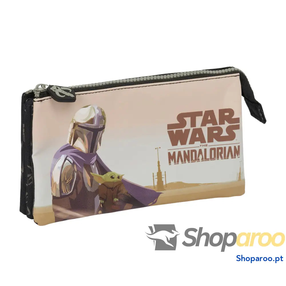 Malas para tudo duplas The Mandalorian This is the way Preto 22 x 12 x 3 cm