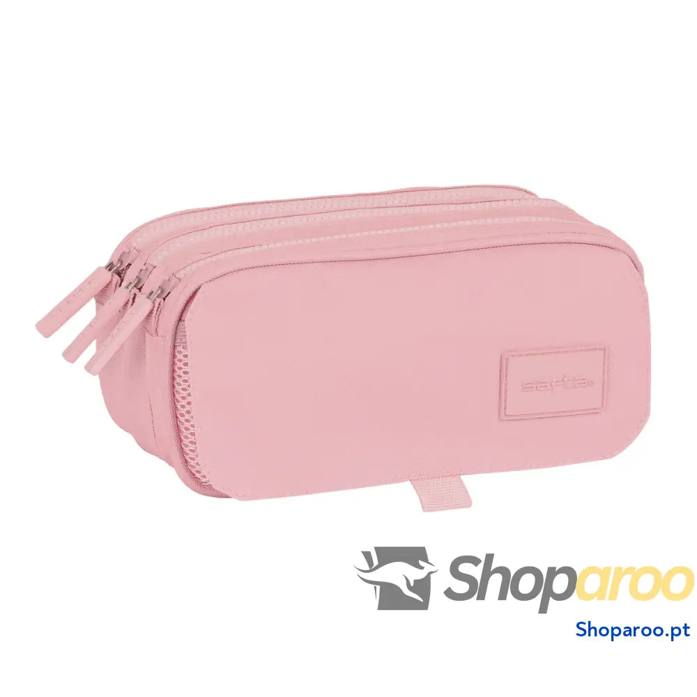 Malas para tudo triplas Safta 21,5 x 10 x 8 cm Cor de Rosa