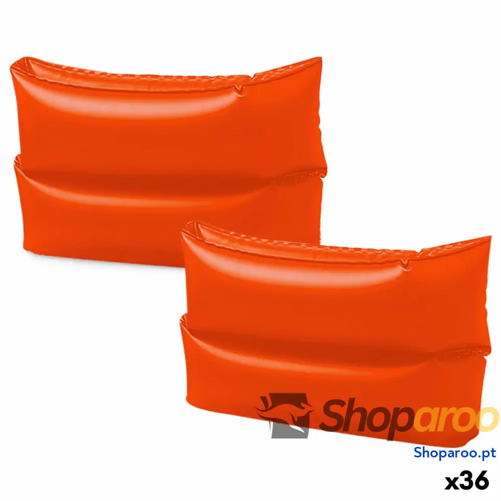 Mangas Intex Insuflável Vermelho 25 x 17 cm (36 Unidades)