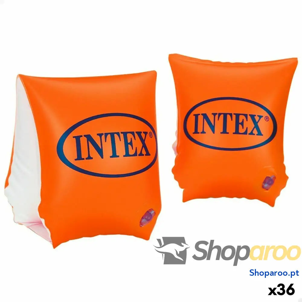 Mangas Intex Neon 23 x 15 cm (36 Unidades)