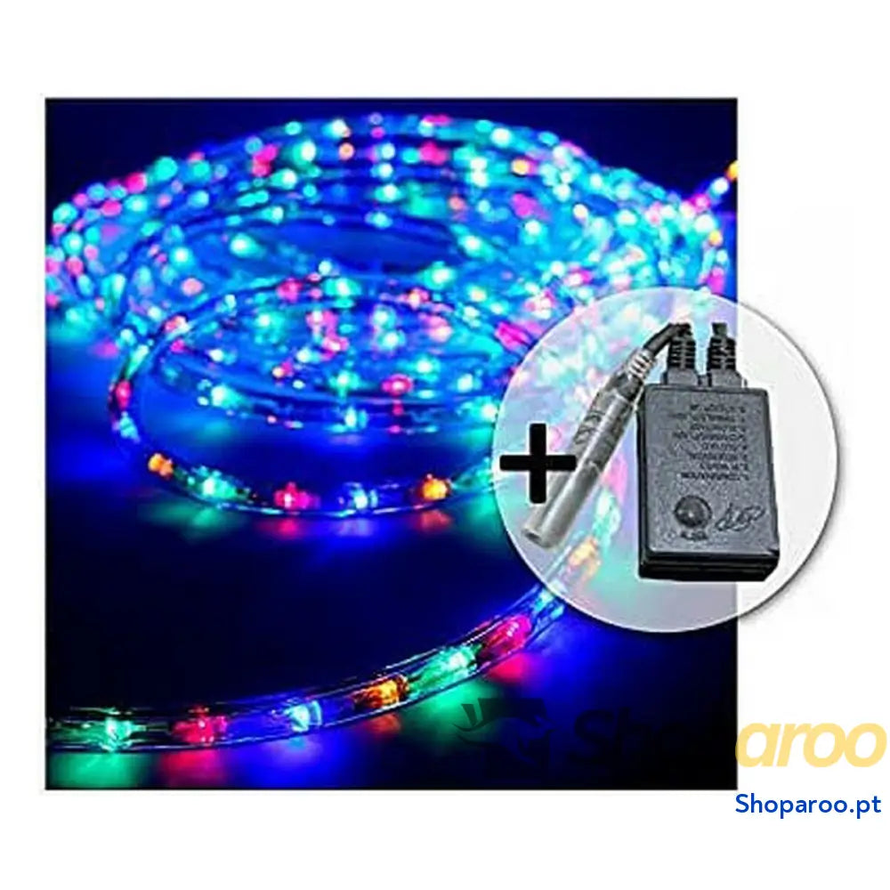 Mangueira LED EDM 71490 Flexiled Multicolor Transparente 12 m