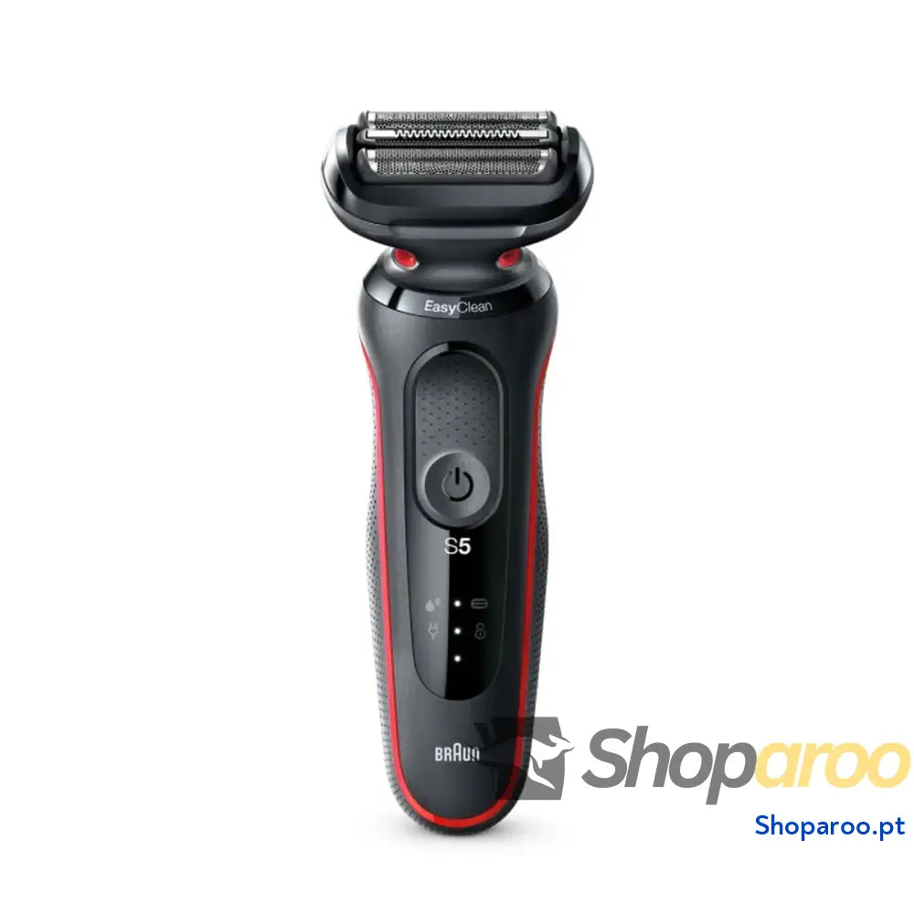 Máquina de Barbear Braun 51-B1000s Vermelho