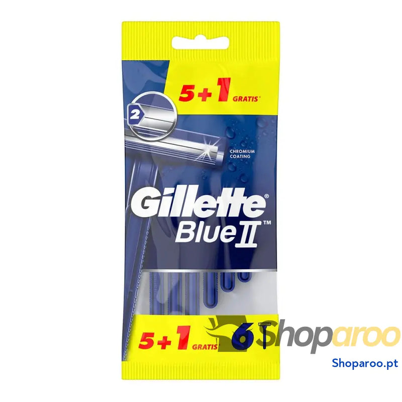 Máquina de Barbear Manual Gillette 6 Unidades