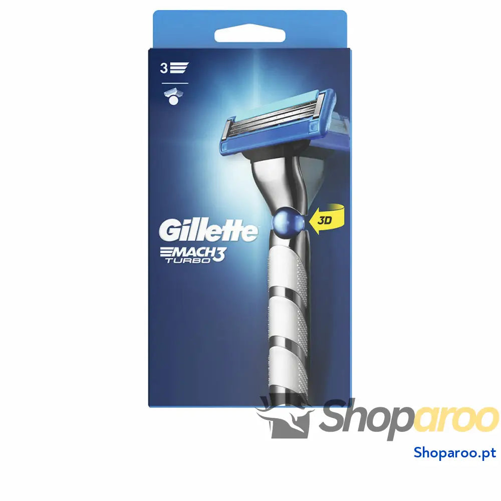 Máquina de Barbear Manual Gillette Mach Turbo