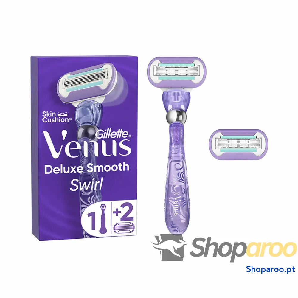 Máquina de Barbear Manual Gillette VENUS SWIRL SMOOTH