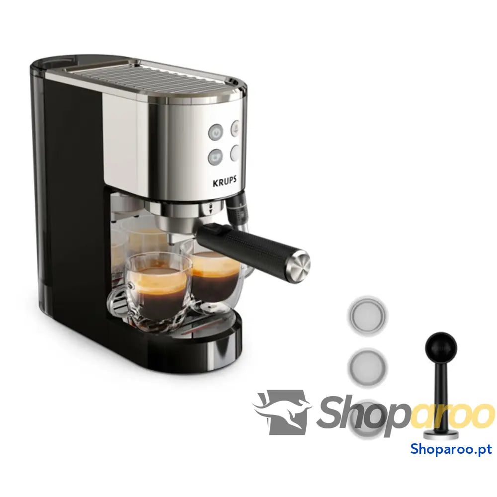 Máquina de Café Expresso Manual Krups XP440C 1350 W Aço