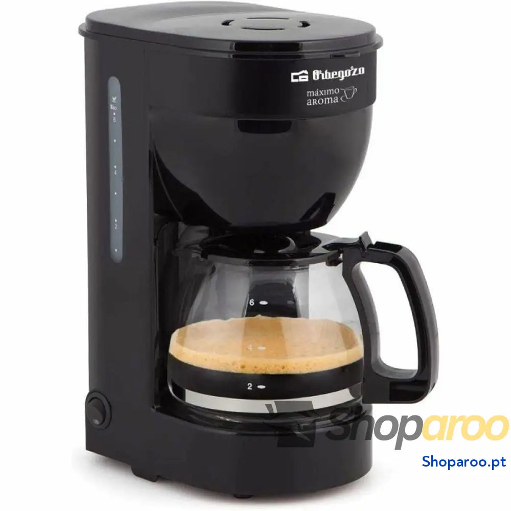 Máquina de Café Filtro Orbegozo 16878 OR Preto 650 W 6 Copos