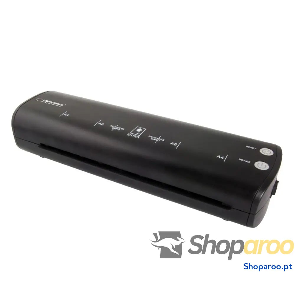 Máquina de laminação Esperanza Laminator A4 Interstellar Preto
