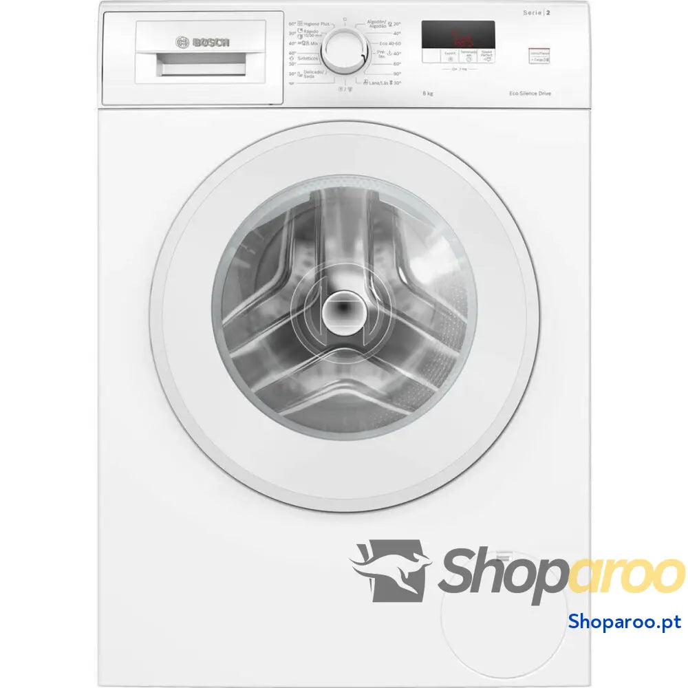 Máquina de lavar BOSCH WGE03200EP 8 kg Branco