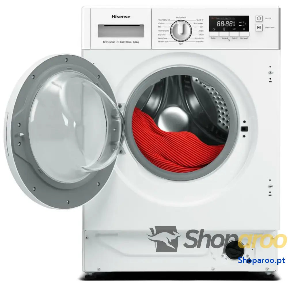 Máquina de lavar e secar Hisense WD3M841BWIES 1400 rpm 8 kg