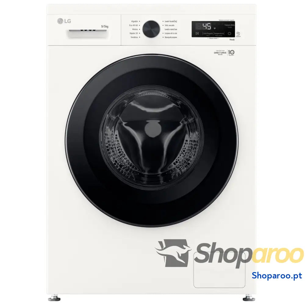 Máquina de lavar e secar LG W4X1095NWK 5 kg 9