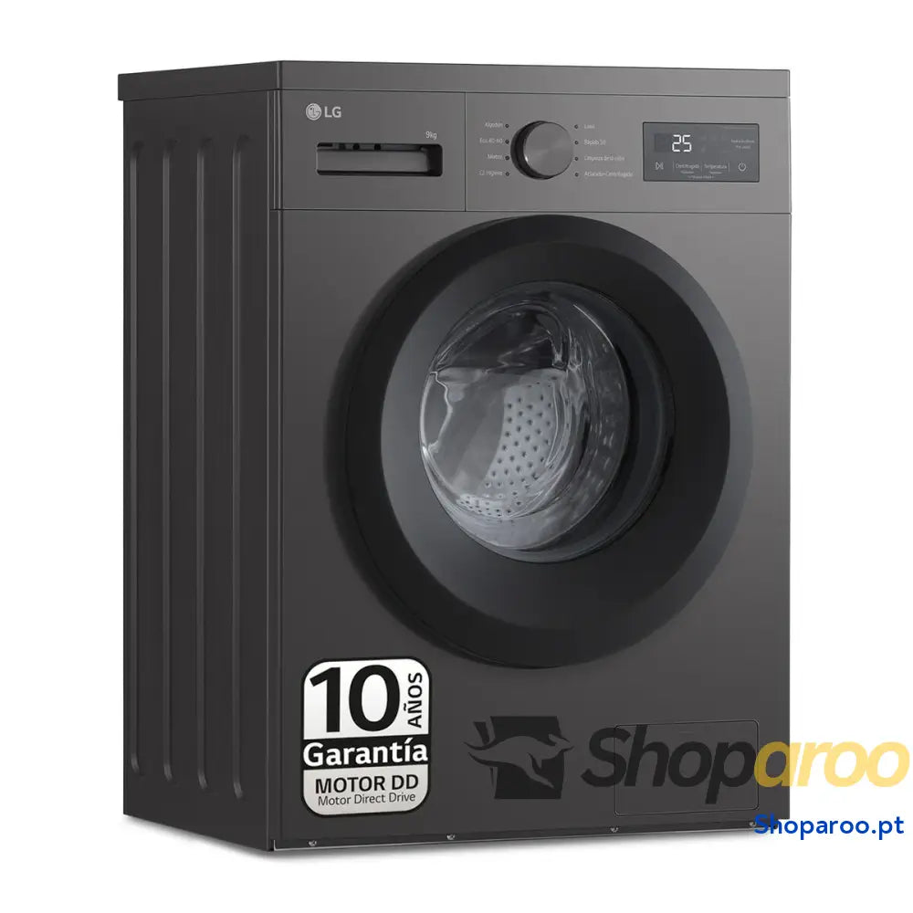 Máquina de lavar LG F4A1009NDK 1400 rpm 9 kg Preto