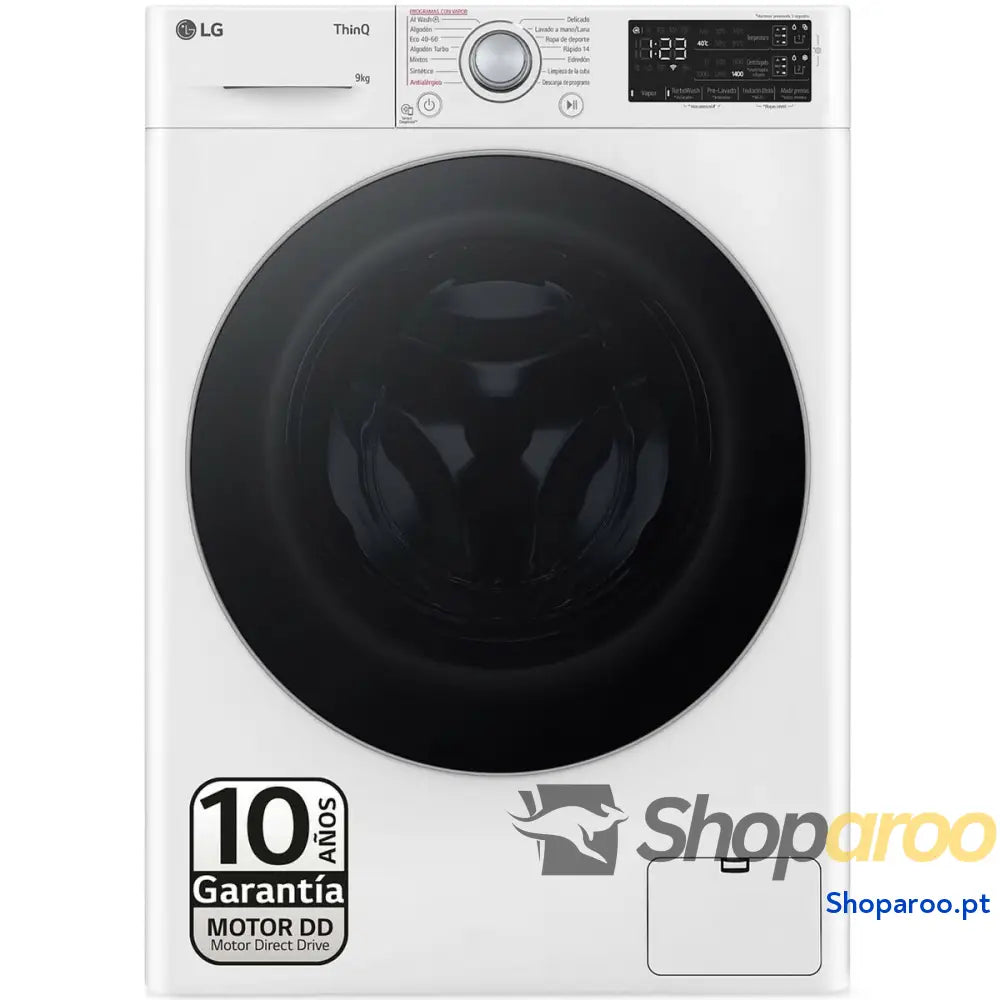 Máquina de lavar LG F4WR5509A1W 1400 rpm 9 kg
