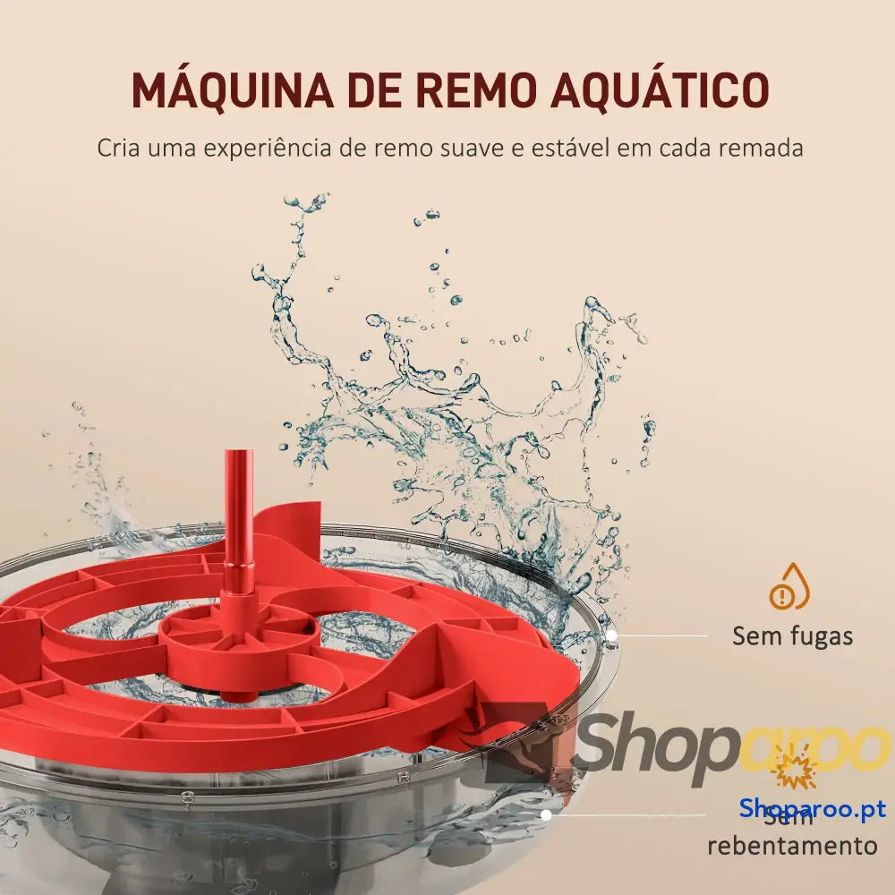 Máquina de Remo com 6 Níveis Resistência Dobrável Ecrã LCD Remar para Treino Preto