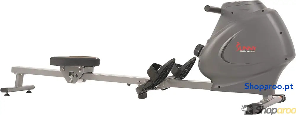 Máquina de remo magnética Sunny Health & Fitness compacto dobrável para o lar super silencioso e suave ligação opcional