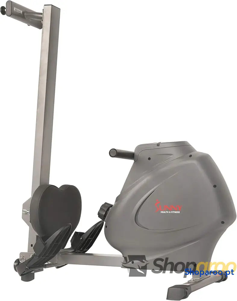 Máquina de remo magnética Sunny Health & Fitness compacto dobrável para o lar super silencioso e suave ligação opcional