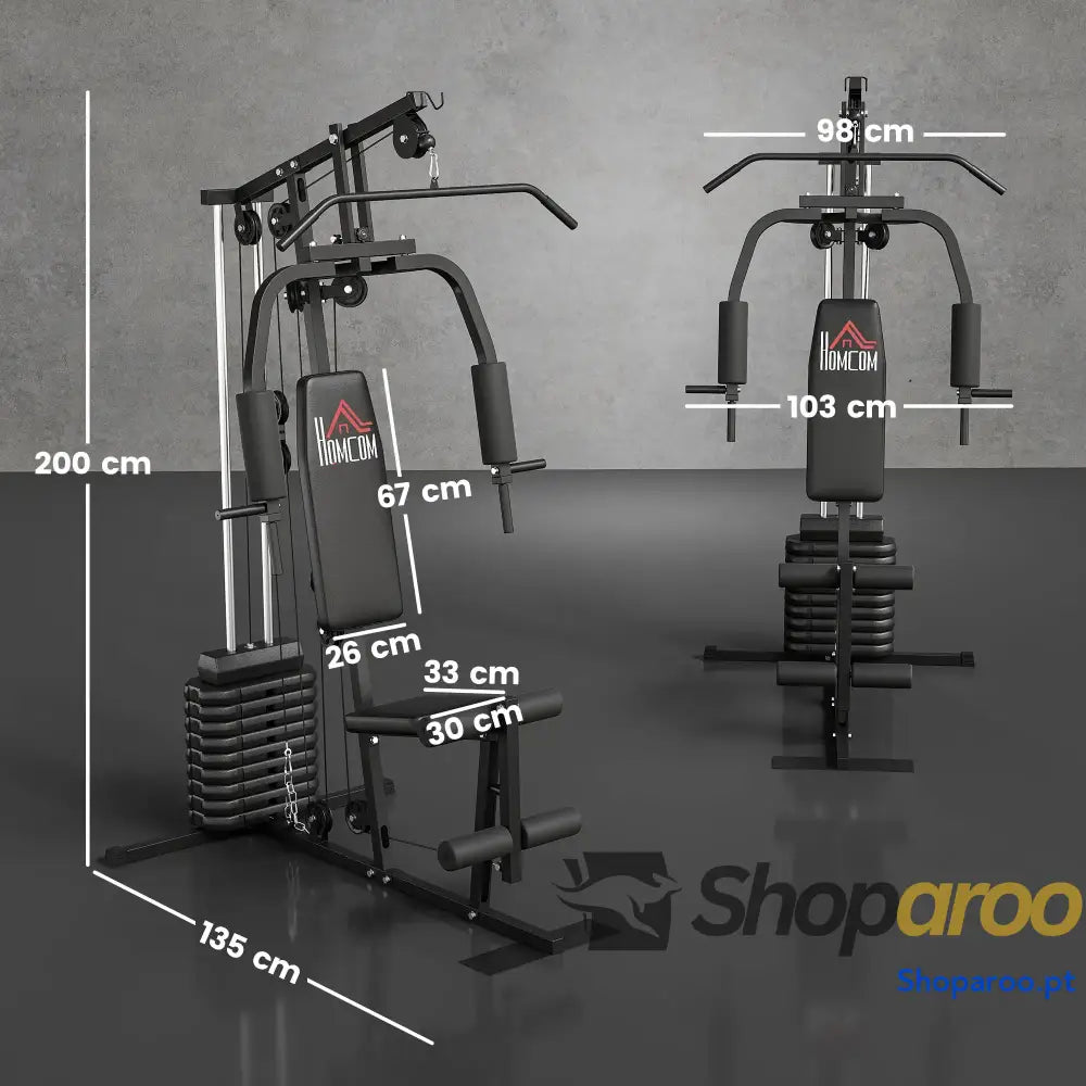 Máquina Multi Estação de Musculação para Treino Completo em Casa
