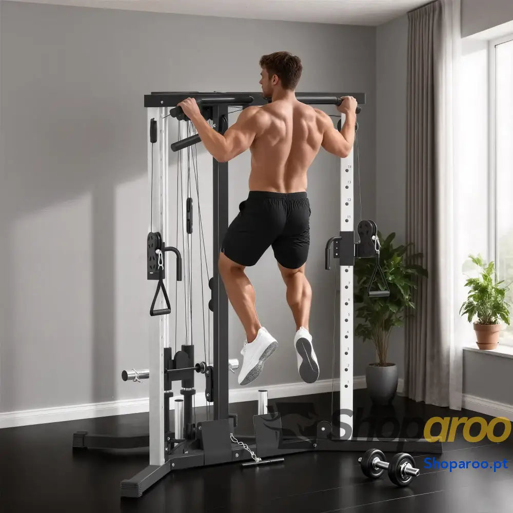 Máquina de Musculação Multi Estação para Ombros e Braços 120 kg