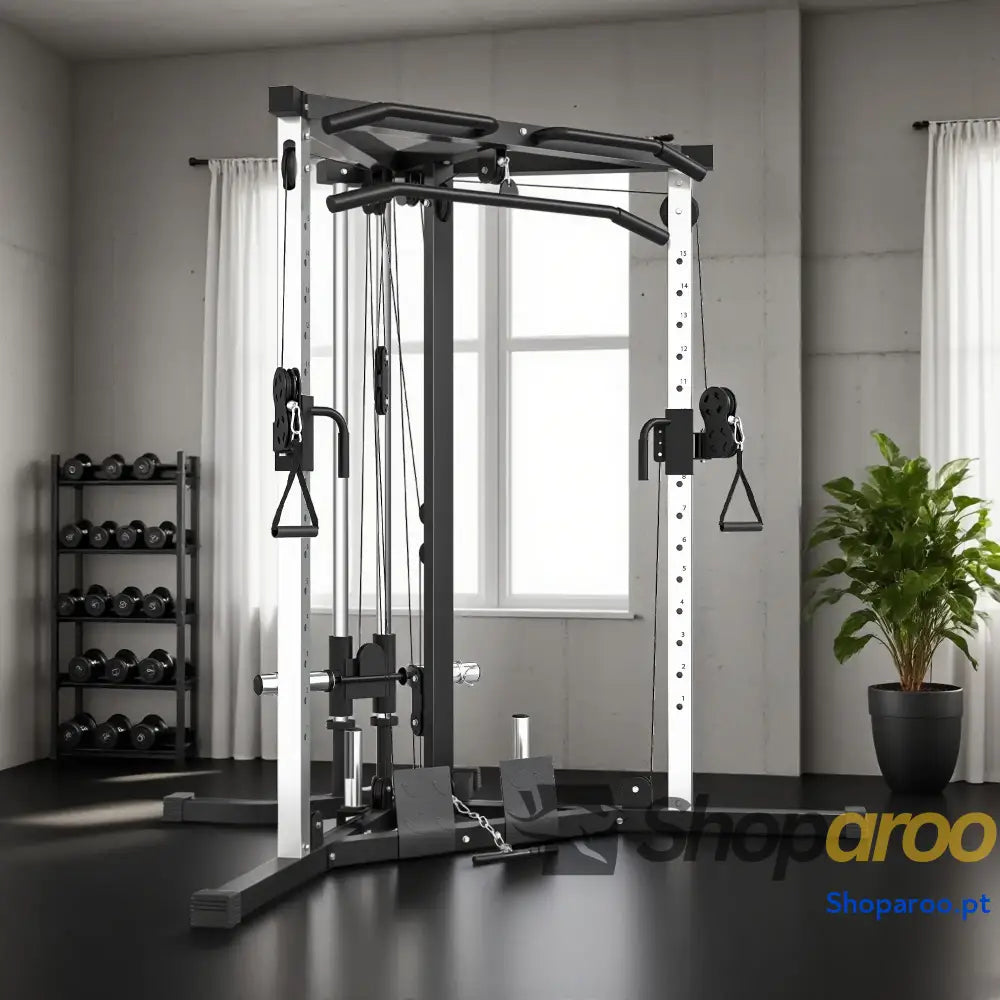 Máquina de Musculação Multi Estação para Ombros e Braços 120 kg