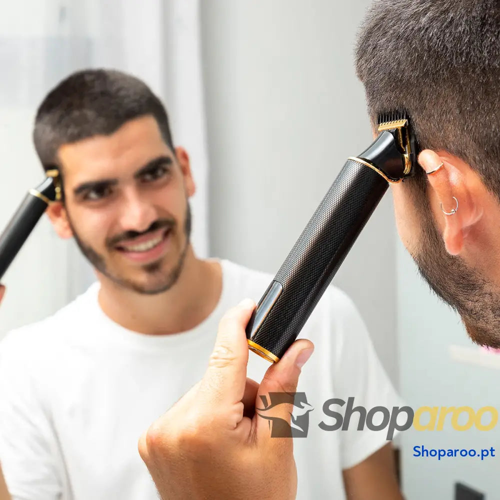 Máquina Profissional para Cortar Cabelo Recarregável com Acessórios Triher InnovaGoods