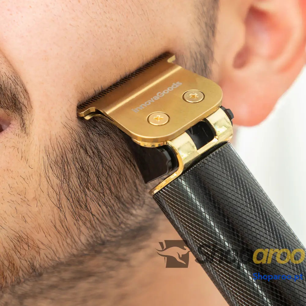 Máquina Profissional para Cortar Cabelo Recarregável com Acessórios Triher InnovaGoods