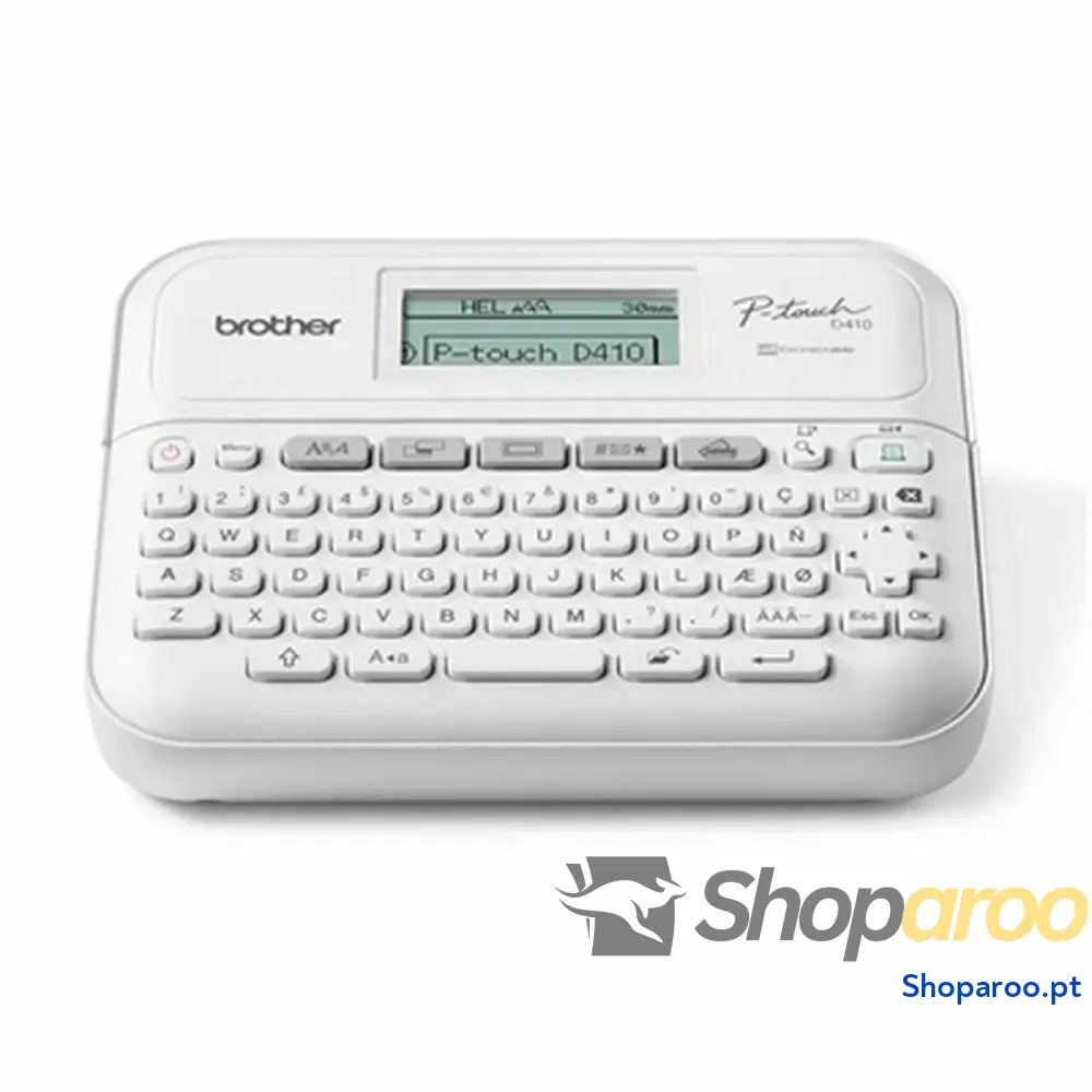 Máquina Rotuladora Elétrica Brother PTD410UR1 Branco